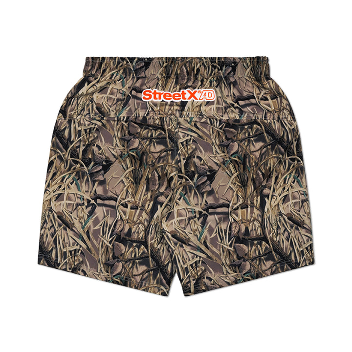 廃盤希少!! Sundayoffclub camo layered shorts SUNDAY OFF CLUB】Layered Racing Shirt with camouflage Shorts