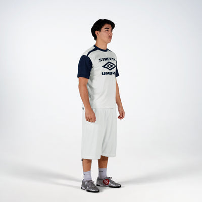 StreetX Umbro 3/4 Shorts (White)
