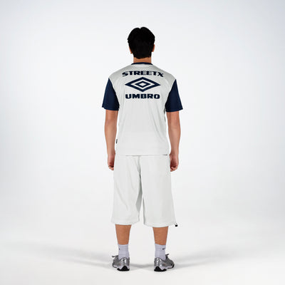 StreetX Umbro 3/4 Shorts (White)
