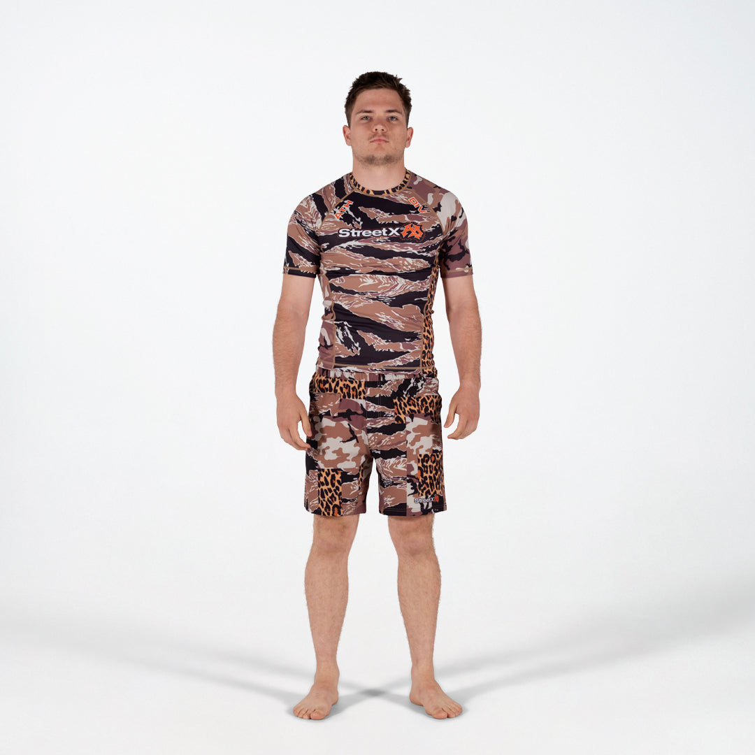 Spike Camo Grapple Short