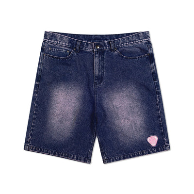 Euro Badge Washed Shorts