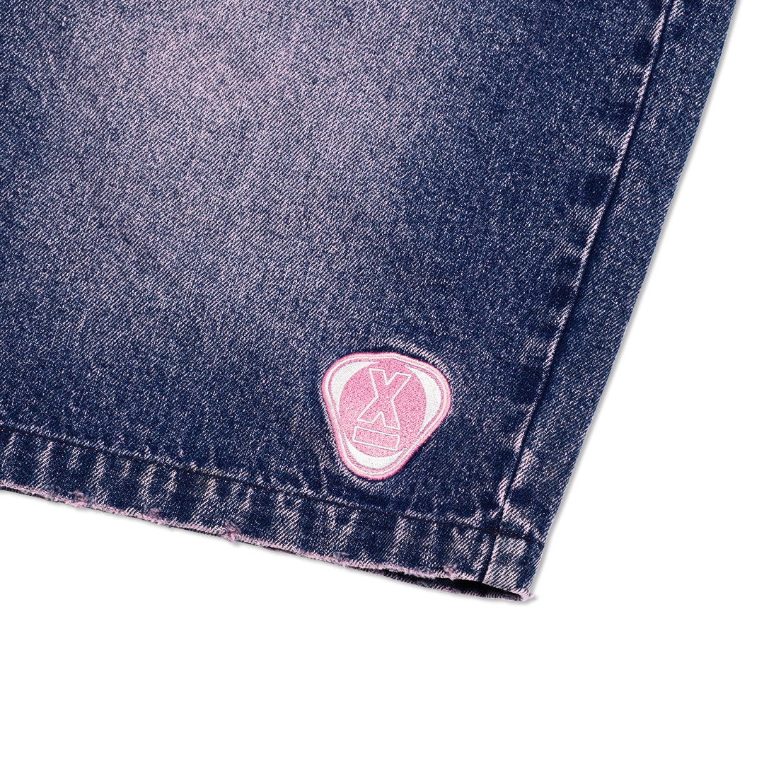 Euro Badge Washed Shorts