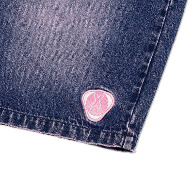 Euro Badge Washed Shorts