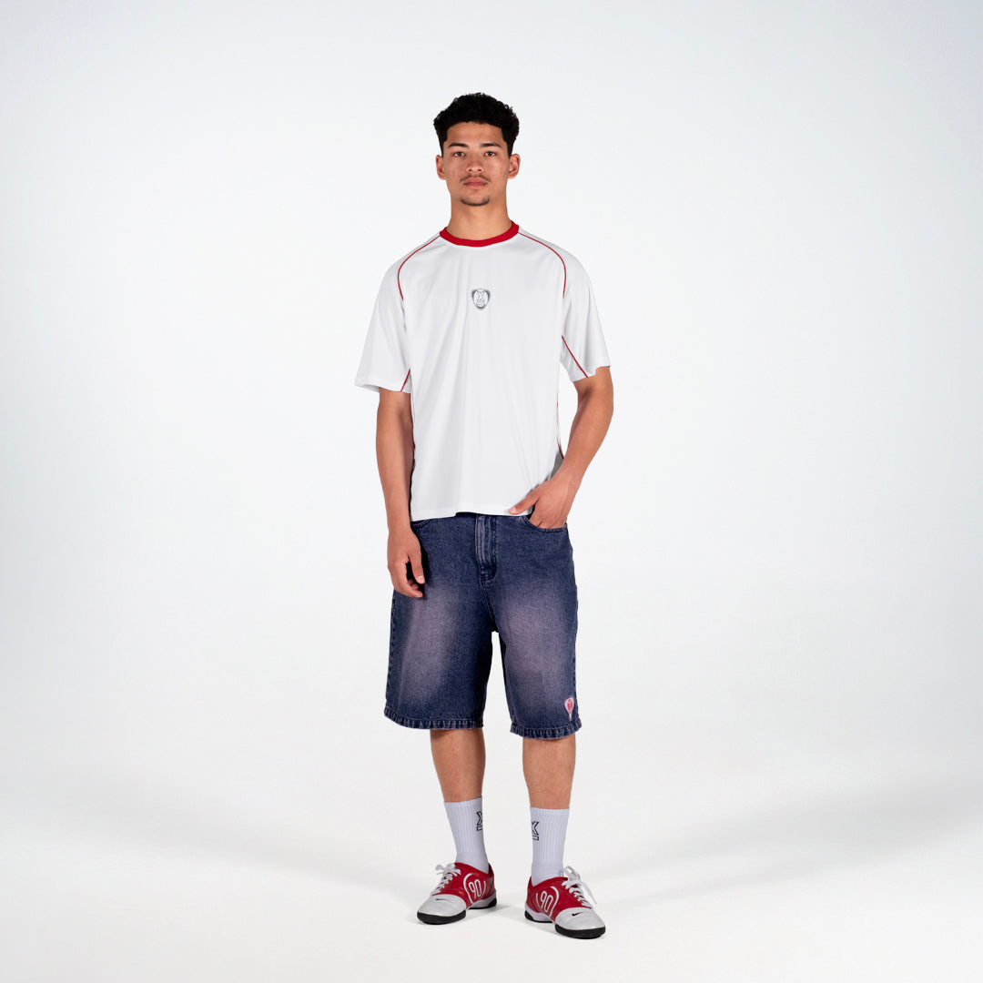 Euro Badge Washed Shorts