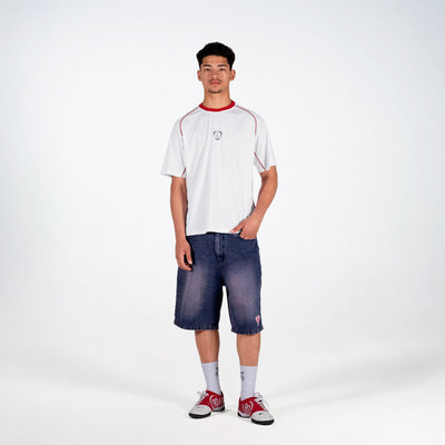 Euro Badge Washed Shorts